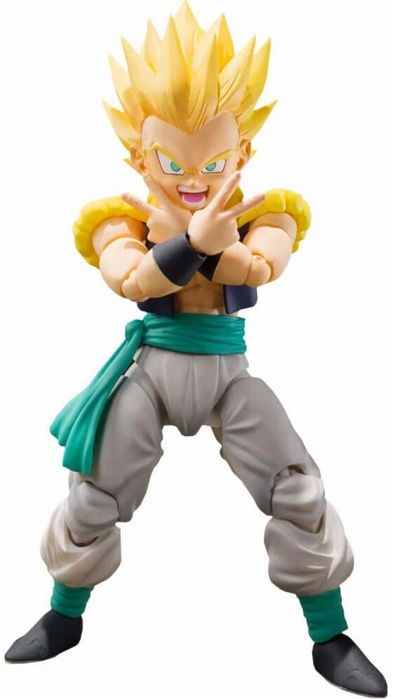 S.H. Figuarts Dragon Ball Z Super Saiyan Gotenks Action Figure Rest Position