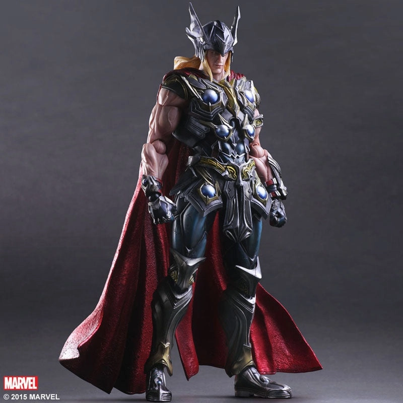 Marvel Universe Thor Variant Play Arts Kai Action Figure Hurricane Simulation Quantum Physics