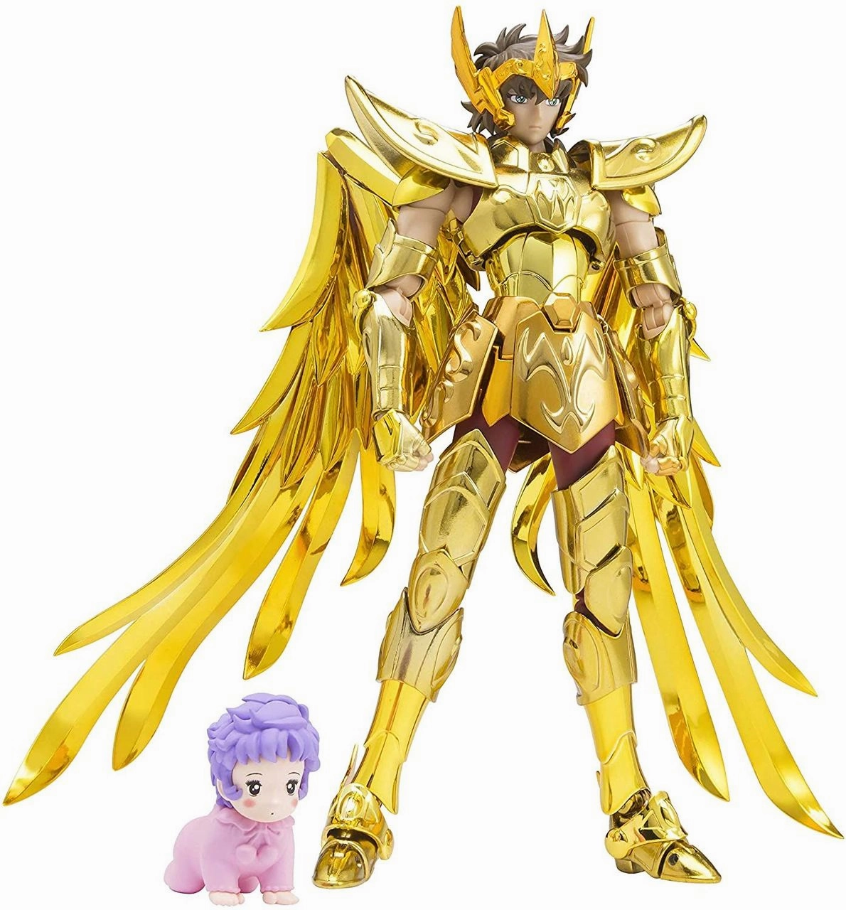 DC Hero Saint Seiya Myth Cloth EX Sagittarius Aiolos (Revival Edition) Action Figure