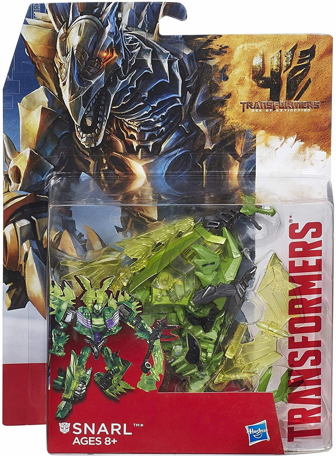 Transformers 4 Generations Age of Extinction Snarl Action Figure Arcade Game