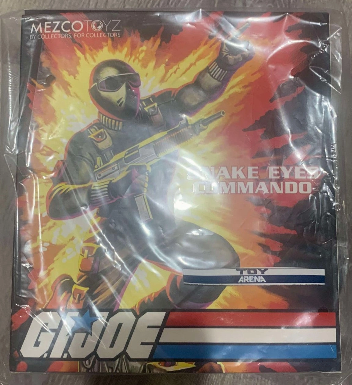 SDCC 2024 Mezco Toyz ONE:12 Collective: G.I. Joe: Snake Eyes Commando Edition Exclusive Action Figure Man Cave