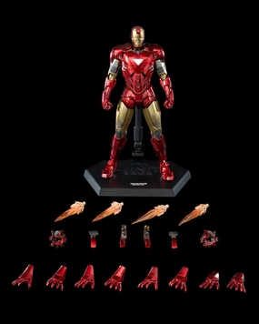Living room ThreeZero 1/12 Avengers: The Infinity Saga Iron Man Mark VI 6 DLX Action Figure