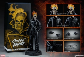 NFC Feature Magical Creature SideShow Collectibles 1/6 Ghost Rider Johnny Blaze Sixth Scale Figure