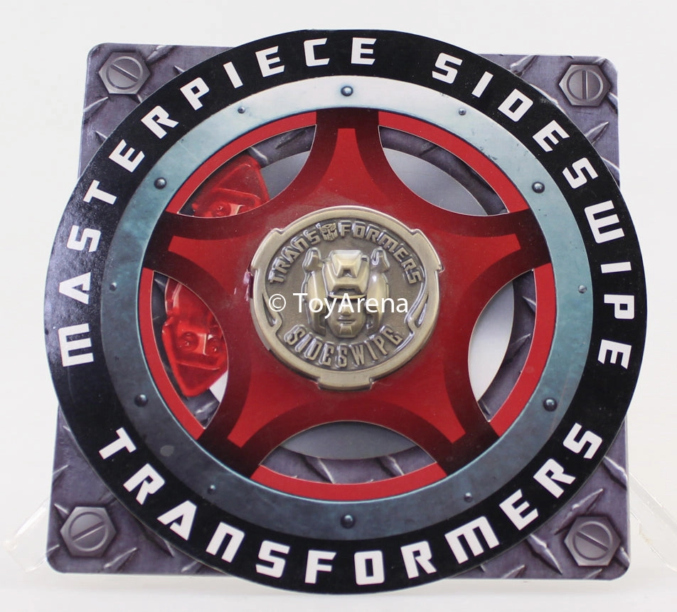 Transformers Masterpiece MP-12 Sideswipe Lambor 1st Production Coin ( COIN ONLY ) Collector's Market Battle Pose