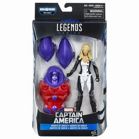 Marvel Legends 6" Captain America  Action Figure Mockingbird Battle Stance YouTube Background