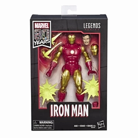 Gamer Setup Marvel Legends 80th Anniversary: Classic Iron Man Action Figure