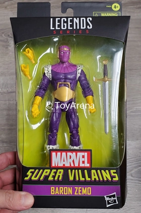 Creative Display Asian Art Marvel Legends Baron Zemo 2022 Walgreen Exclusive Action Figure