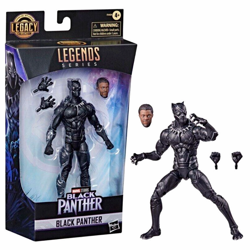 Marvel Legends Black Panther 6" Walmart Exclusive Action Figure Deity Statue