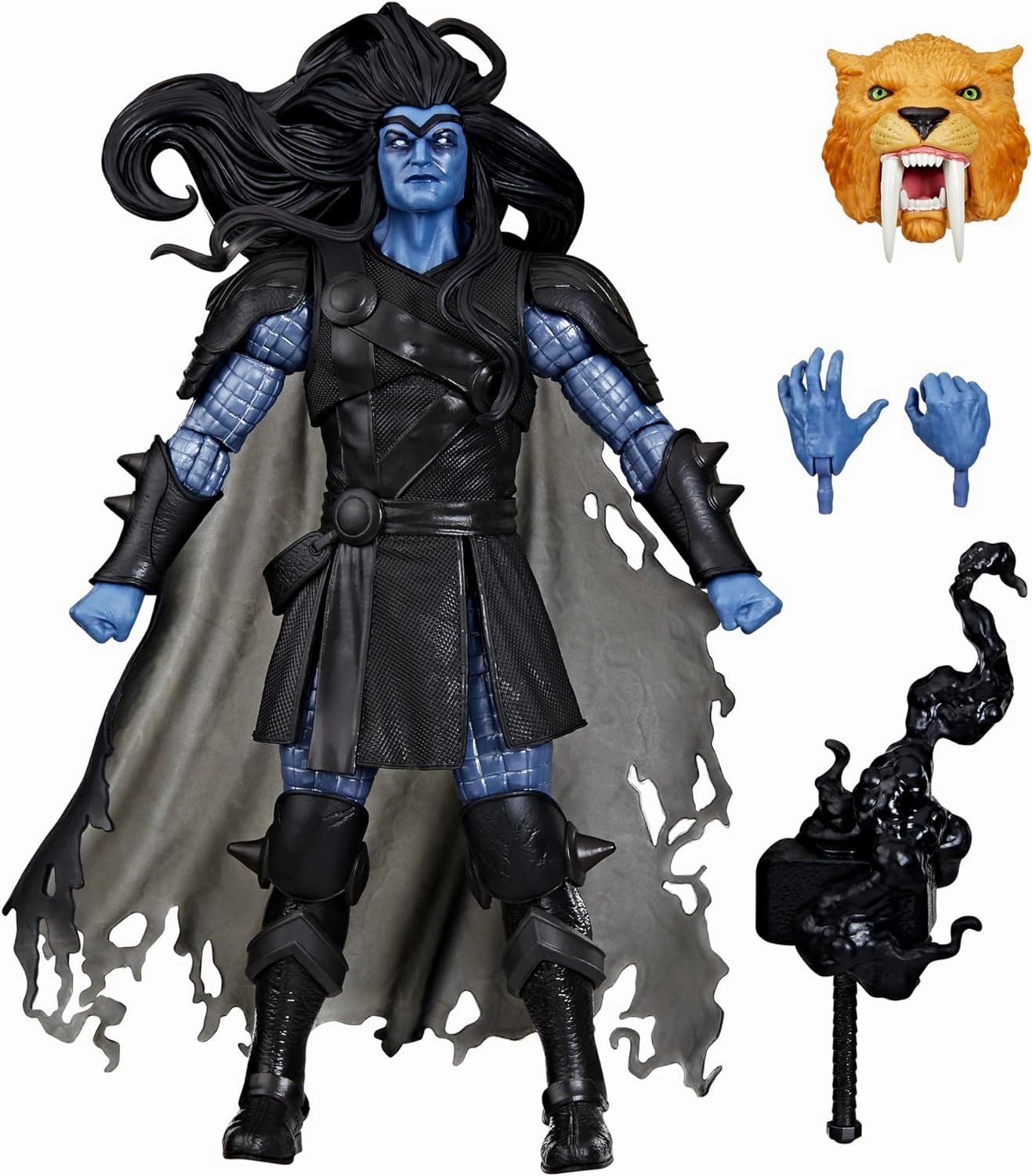 Desktop Decor Marvel Legends Black Winter Thor (Marvel's Zabu BAF) Action Figure