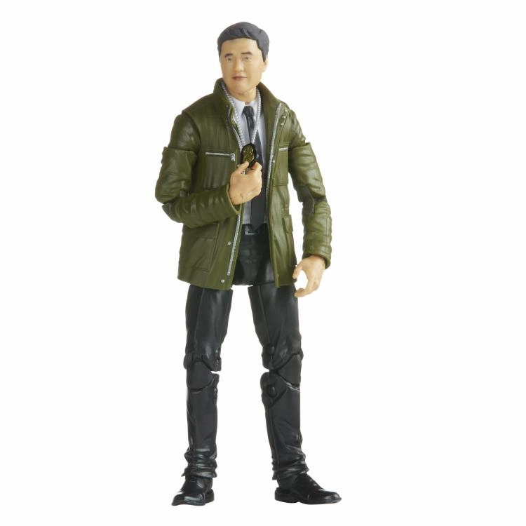 YouTube Background Marvel Legends Disney  Wave 1 Agent Jimmy Woo (BAF Khonshu) Action Figure