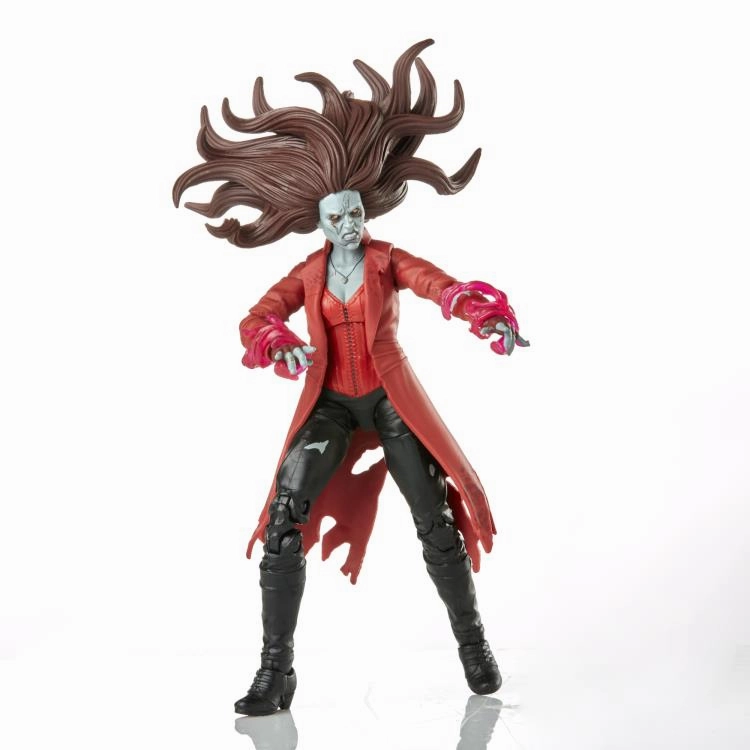 Vinyl Figure Marvel Legends Disney  Wave 1 Zombie Scarlet Witch (BAF Khonshu) Action Figure
