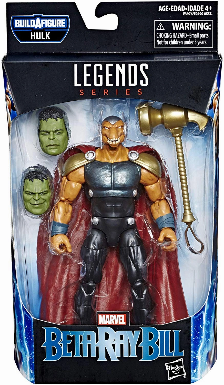 Marvel Legends Endgame Series Beta Ray Bill Hulk BAF Wave Action Figure Fan Convention Art Piece