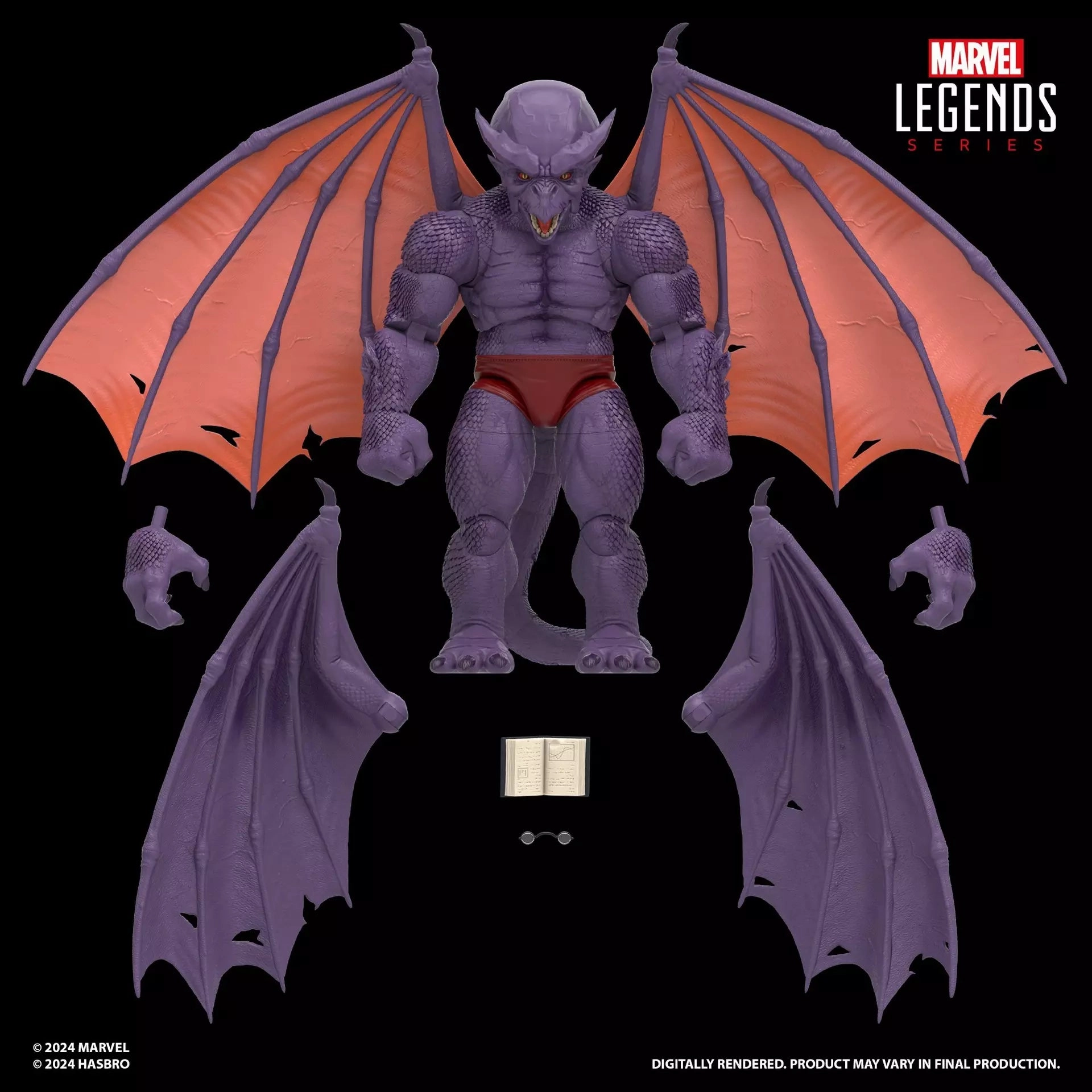 Marvel Legends Fantastic Four Dragon Man Action Figure Character Hero Fantasy Figure