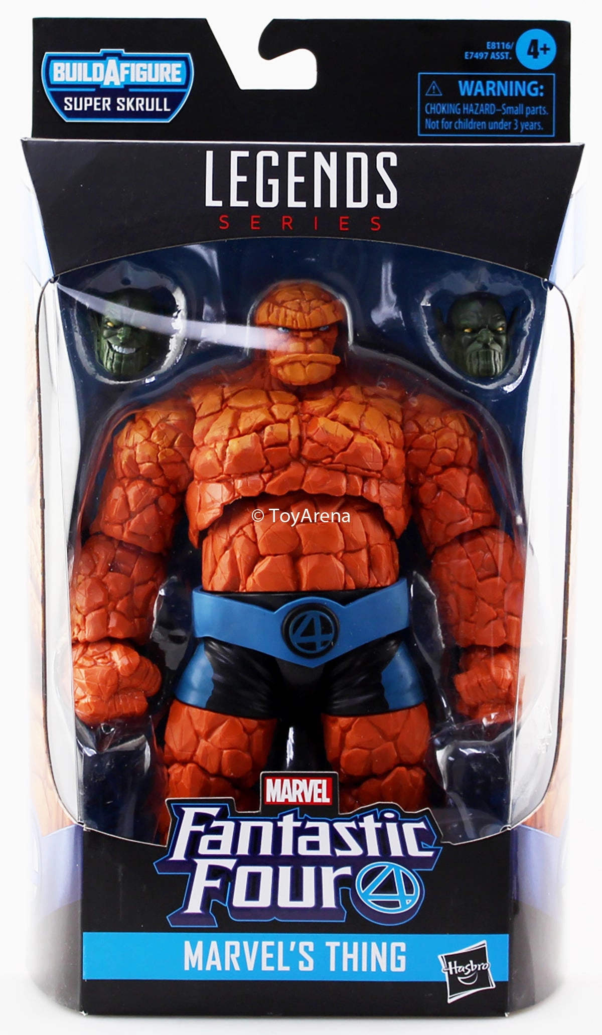 Marvel Legends Fantastic Four The Thing BAF Super Skrull Action Figures Museum Standard