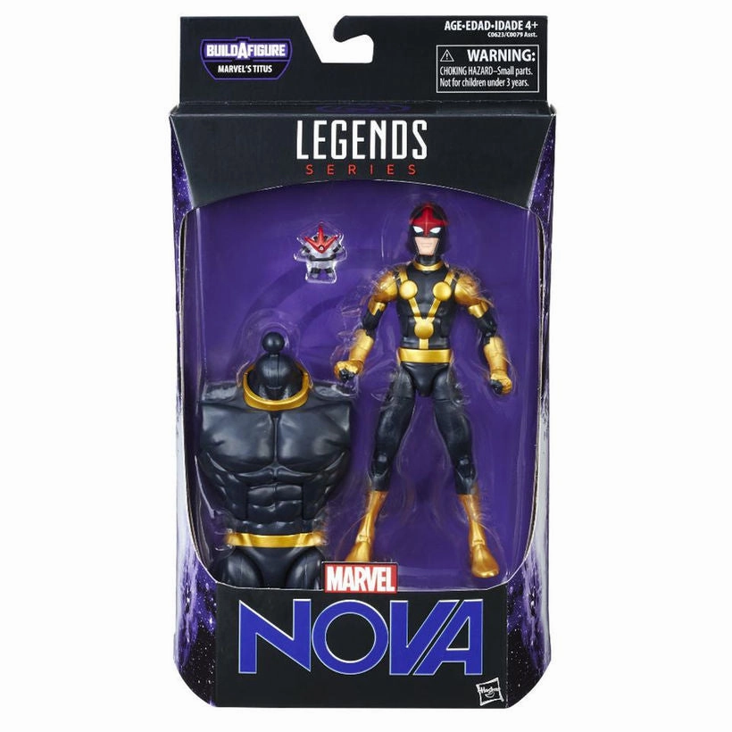 Modern Icon Fantasy Vehicle Marvel Legends Guardians of the Galaxy Legends Series 6 inch Action Figure - Kid Nova