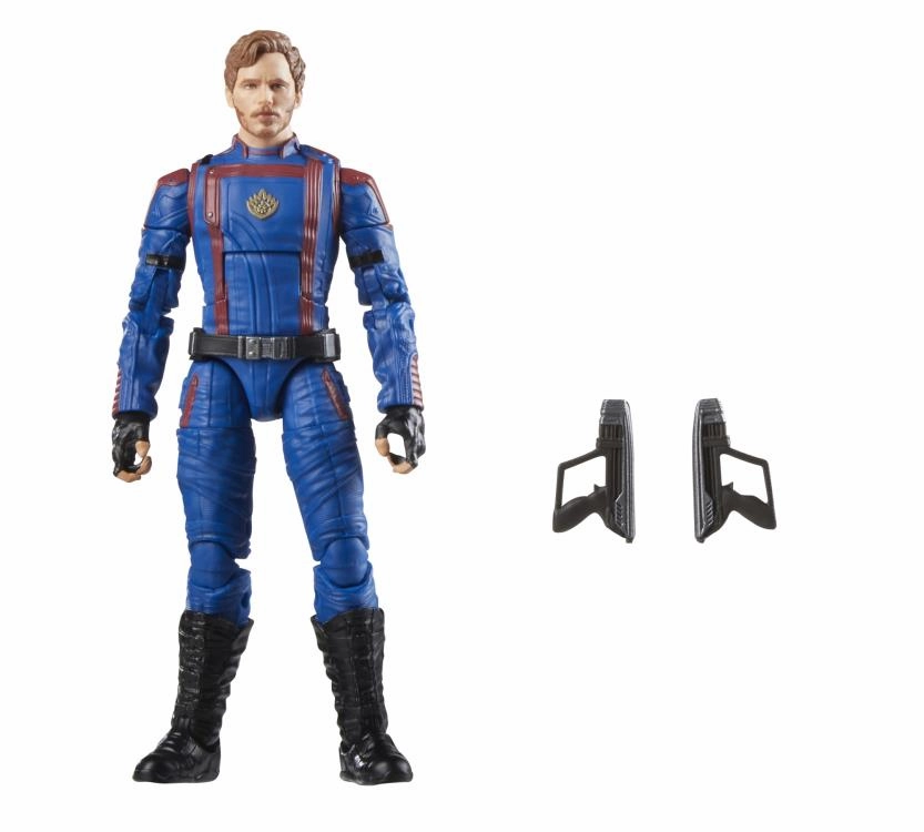 Movie Merch Marvel Legends Guardians of the Galaxy Vol 3 Wave Star-Lord (Marvel's Cosmo BAF) Action Figure