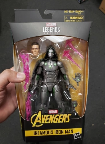 Mini Collectible investment piece Marvel Legends Infamous Iron Man (Doctor Doom) 2019 Walgreen Exclusive Action Figure