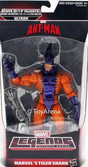 Judges' Choice Marvel Legends Infinite Series Marvel's Tigershark w/ Ultron BAF Ant-Man Action Figure