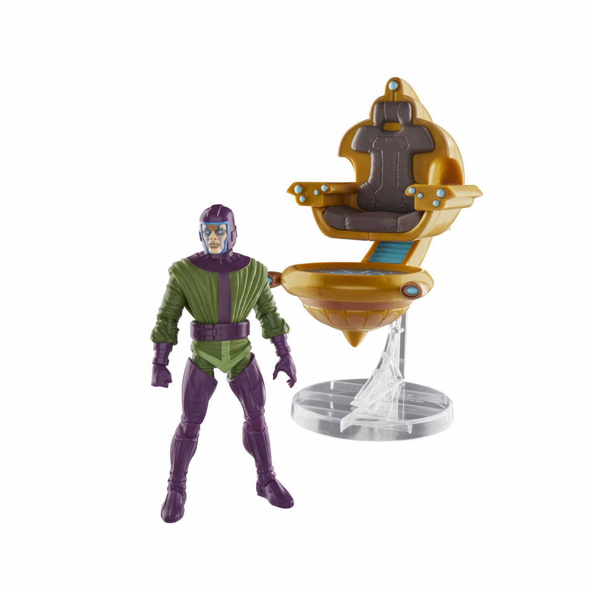 Marvel Legends Kang the Conqueror Comics Collection Exclusive Action Figure Fish Model Tool Accessory