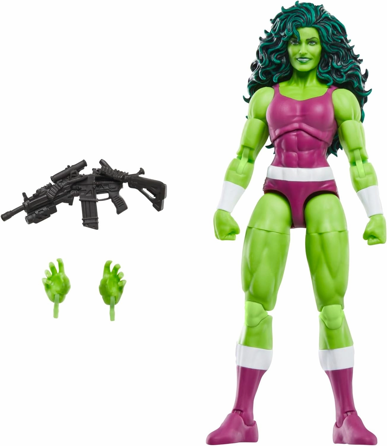 CAD Design Marvel Legends Retro Series She-Hulk Iron Man Comics Action Figure
