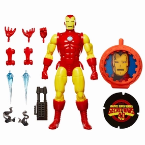 Marvel Legends Secret War Retro Iron Man Action Figure Museum Quality