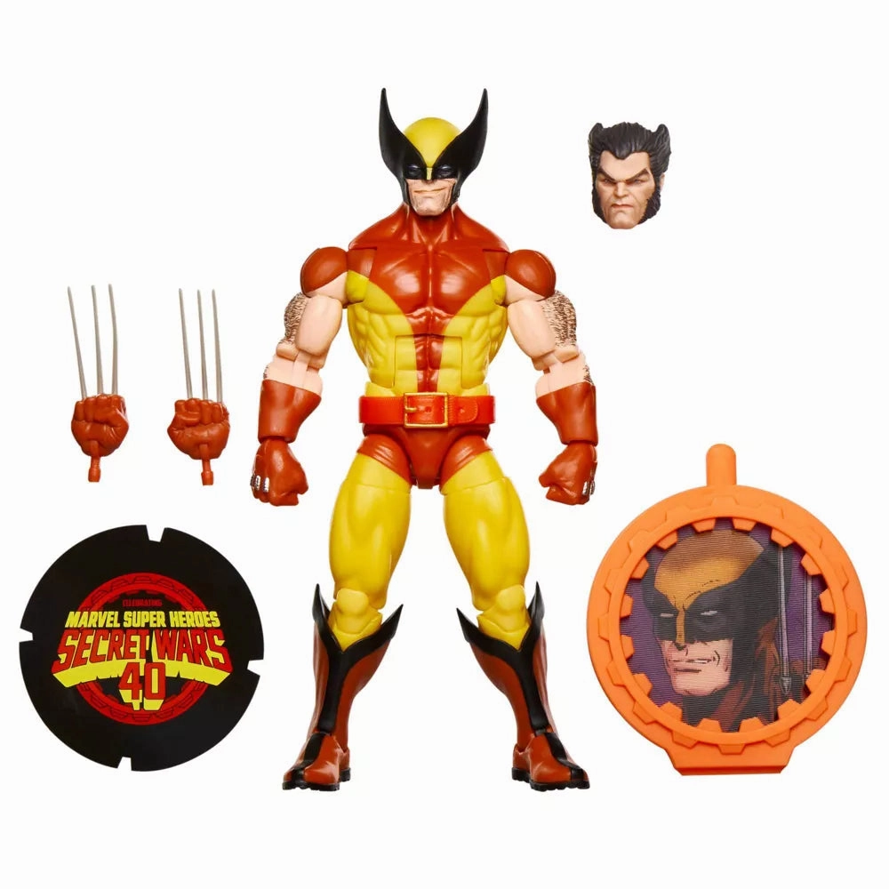 Marvel Legends Secret War Retro Wolverine Action Figure Staff Pick Vinyl Model
