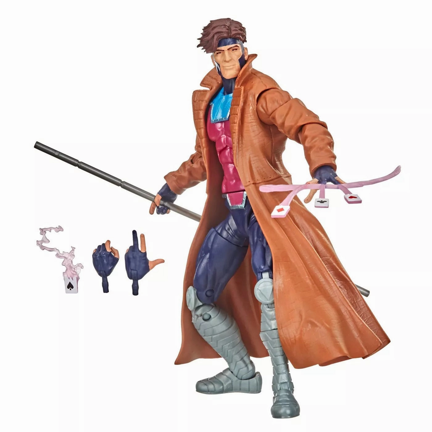 Marvel Legends Vintage Retro Series Gambit Action Figure Congratulations Present Unisex Design