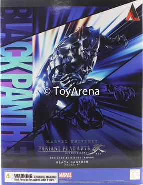 Marvel Universe Black Panther Variant Play Arts Kai Action Figure Community Helpers Pollution Control
