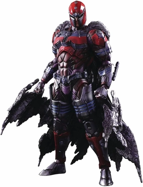 Marvel Universe Magneto Variant Play Arts Kai Action Figure Direction Learning Sharing Practice