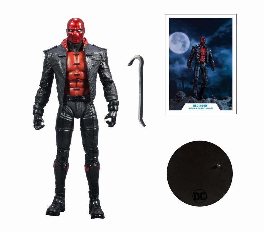 McFarlane Toys DC Multiverse (Batman: Three Jokers) Red Hood Action Figure Themed Decor