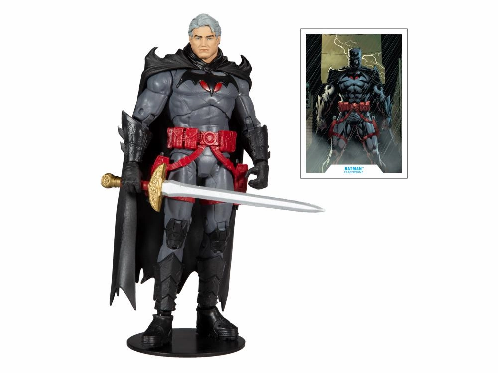 Robot Mecha McFarlane Toys DC Multiverse (Flashpoint) Batman Unmasked (Thomas Wayne) Action Figure