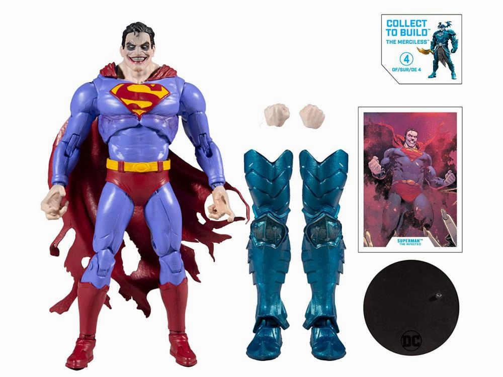 McFarlane Toys DC Multiverse Superman The Infected Action Figure Shelf Display