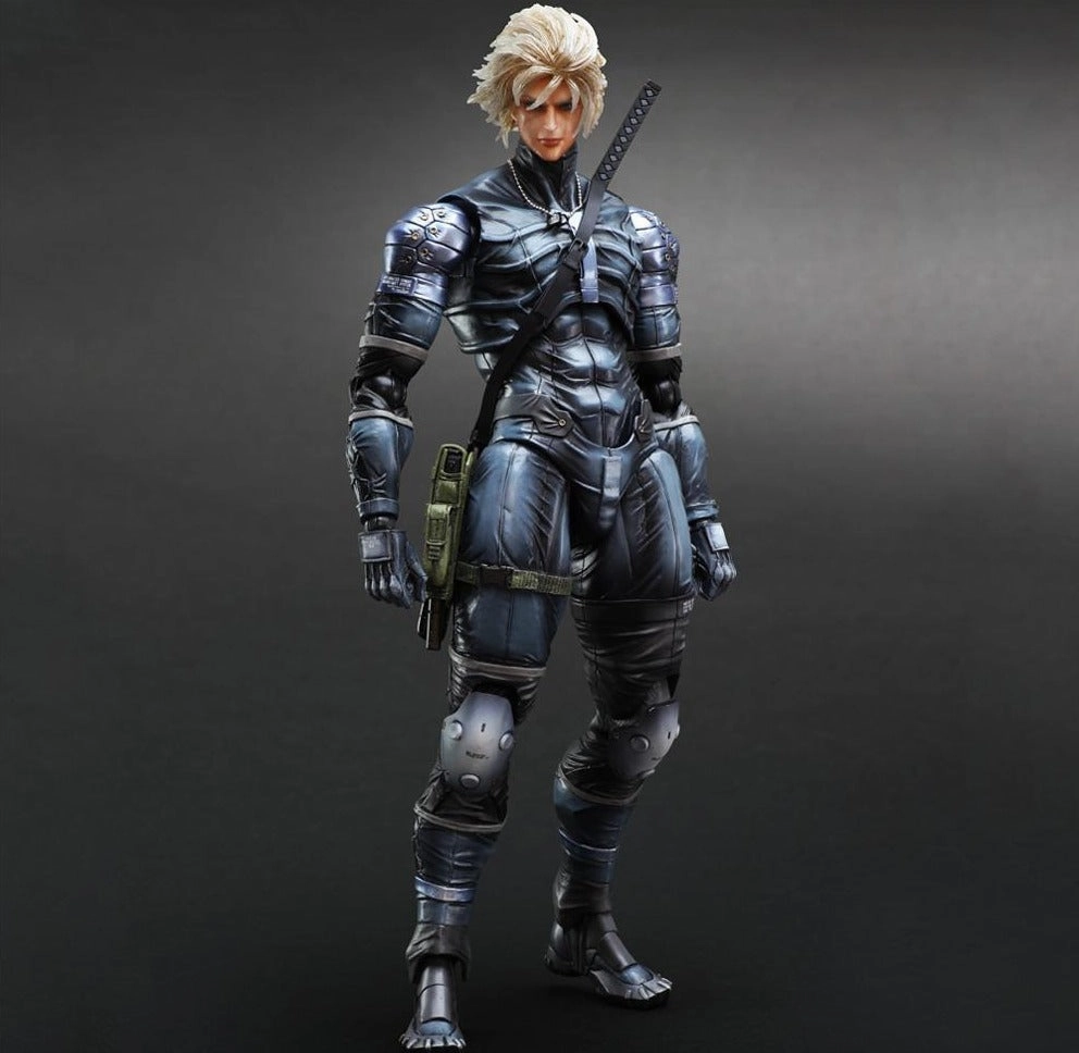 Police Investigation Metal Gear Solid 2: Sons of Liberty Raiden Play Arts Kai Action Figure
