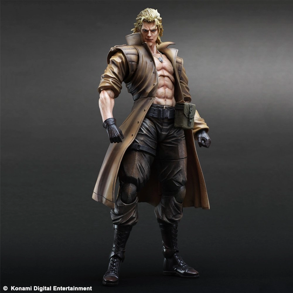 Metal Gear Solid: Liquid Snake Play Arts Kai Action Figure Square Enix Sequel Hook World Cup