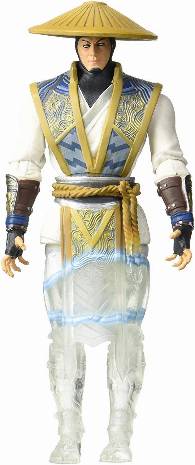 Mezco Mortal Kombat X Raiden (Displacer Version) PX Exclusive Action Figure Sky Animal Message Option