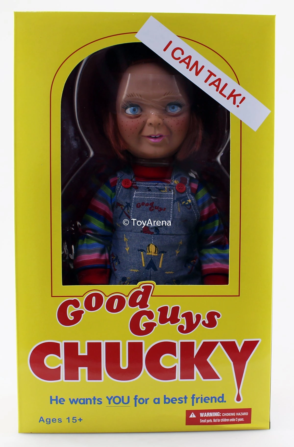 Mezco Toyz Childs Play Good Guy Chucky Action Figure Vinyl Toy Movie Figure