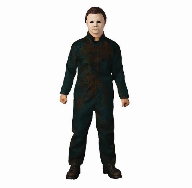 Miniature Figure Digital Sculpt Mezco Toyz ONE:12 Collective Halloween II Michael Myers Action Figure