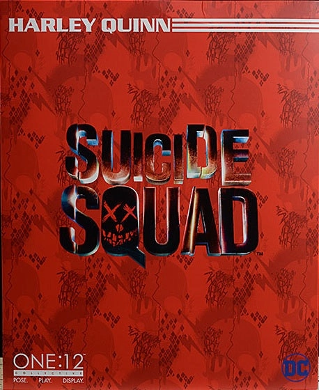 Mezco Toyz ONE:12 Collective: Harley Quinn Suicide Squad Ver. Action Figure Amphibian Statue Display Replica