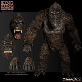 Mezco Toyz Ultimate King Kong of Skull Island Action Figure Toy Line