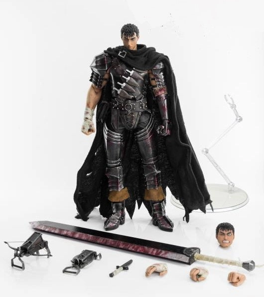 ThreeZero 1/6 Berserk Guts (Black Swordsman Ver.) Action Figure Action Replica