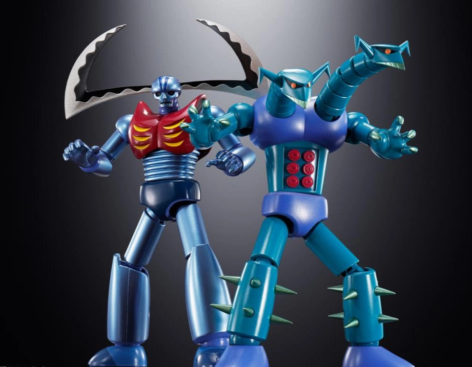 Bandai Soul of Chogokin GX-25R Garada K-7 and GX-26R Doublas M-2 Mazinger Z Action Figure Fantasy Goods Action Unit