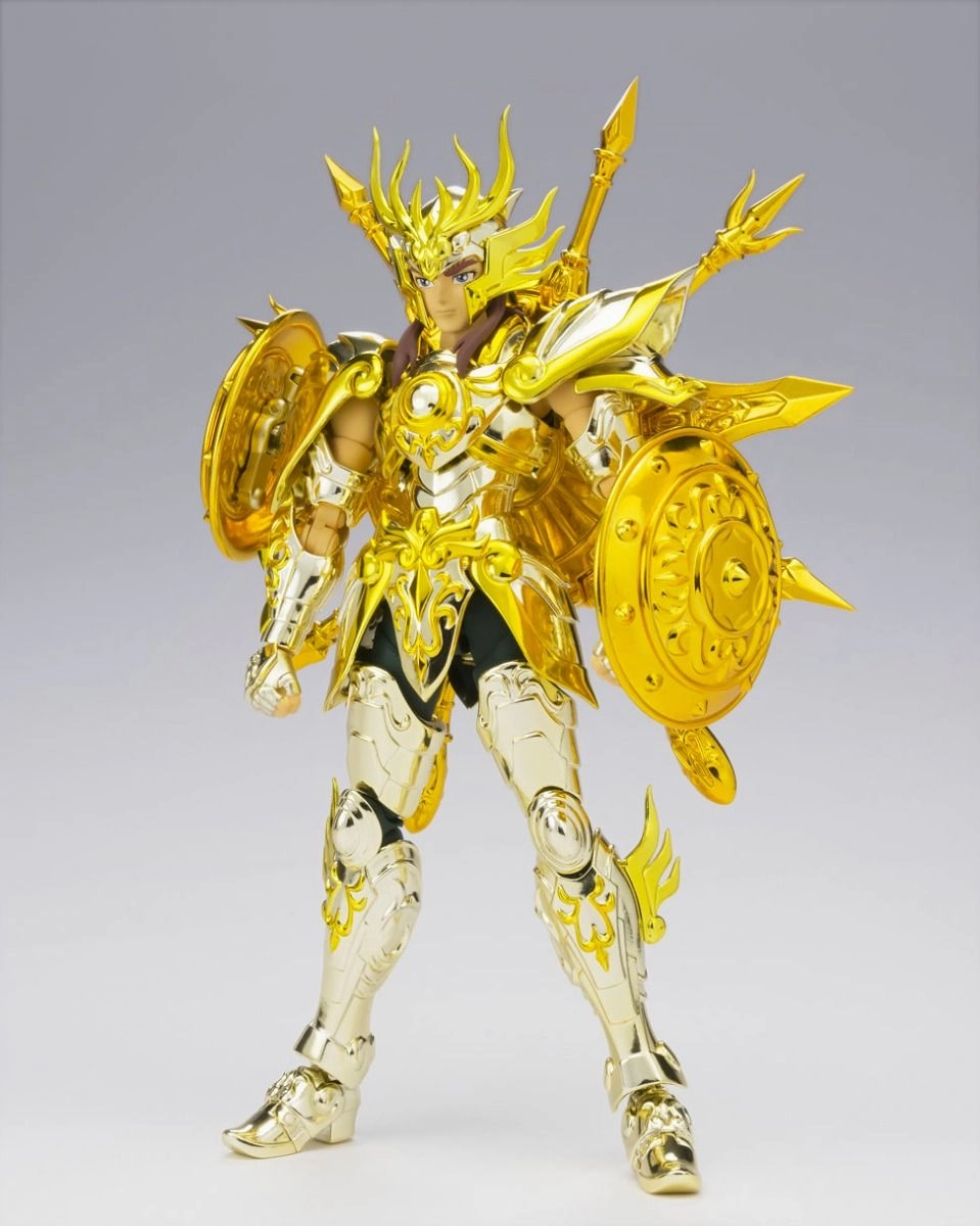Saint Seiya Myth Cloth EX God Cloth Libra Dohko Soul of Gold Action Figure Cartoonish Design