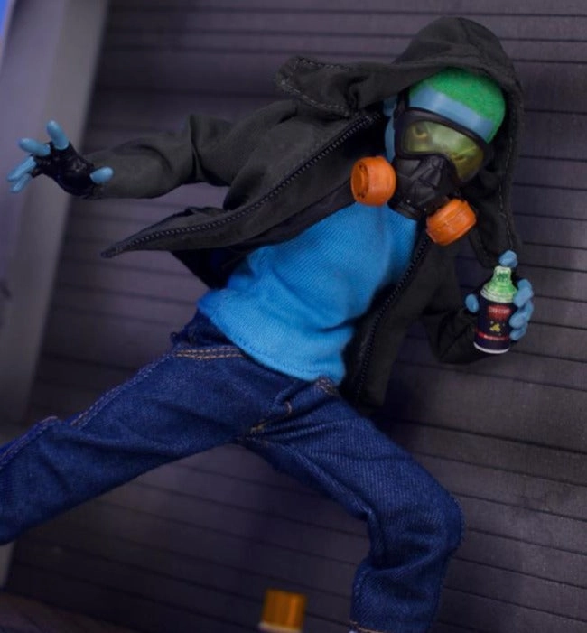 Battle Toy Mezco Toyz ONE:12 Rumble Society Hoodz: Vapor Action Figure Exclusive