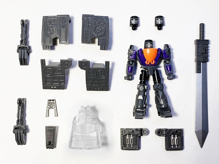 PVC Replica Medieval Knight DNA Design DK-24S Upgrade kit for Shattered Glass Grimlock