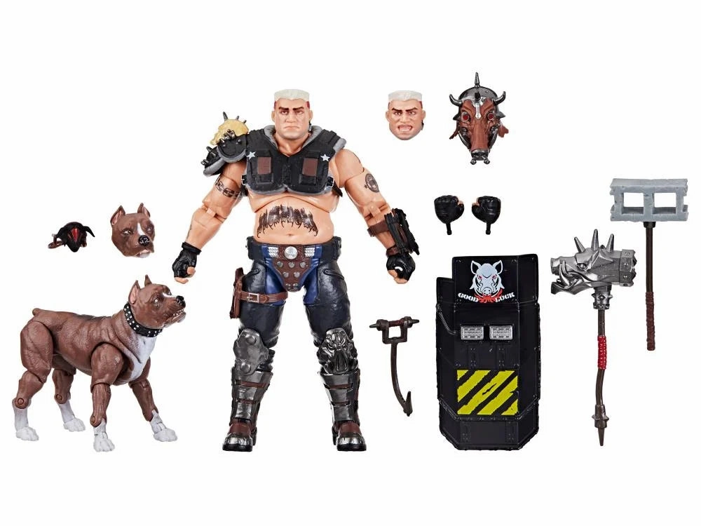 Superhero Figure Hasbro G.I. Joe Classified Series #135 Cobra Dreadnok Road Pig and Rawkus Action Figure