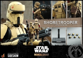 Hot Toys 1/6 Star Wars The Mandalorian Season 2 Shoretrooper Sixth Scale Figure TMS031 Terrace Accent Battle Toy