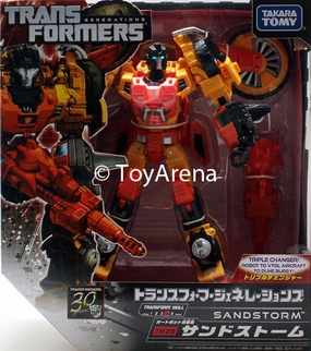 Transformers Generations TG-29 Sandstorm Autobot Fall of Cybertron Action Figure Unisex Design