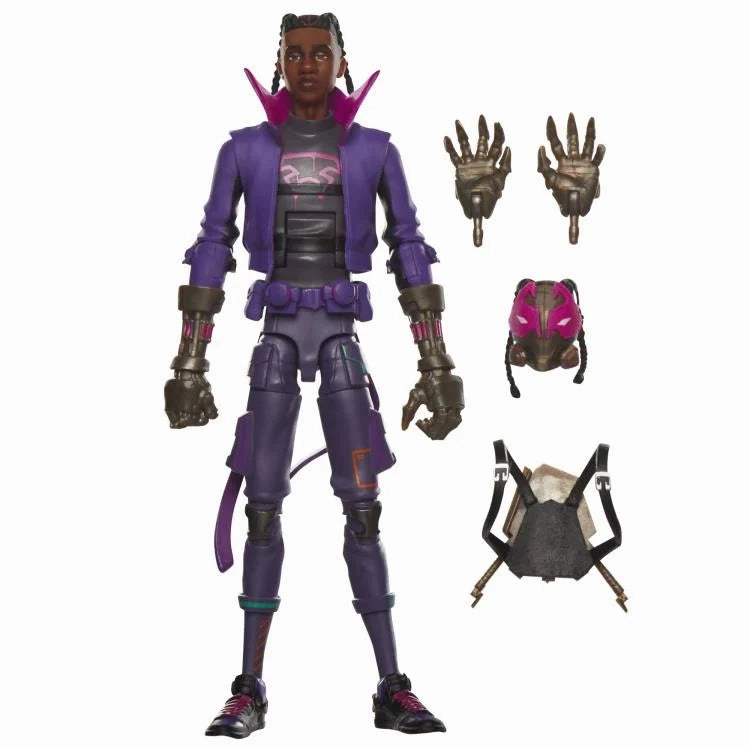 Marvel Legends Spider-Man: Across the Spider-Verse Part Two Miles G. Morales Action Figure Steampunk Design Storytelling Prop
