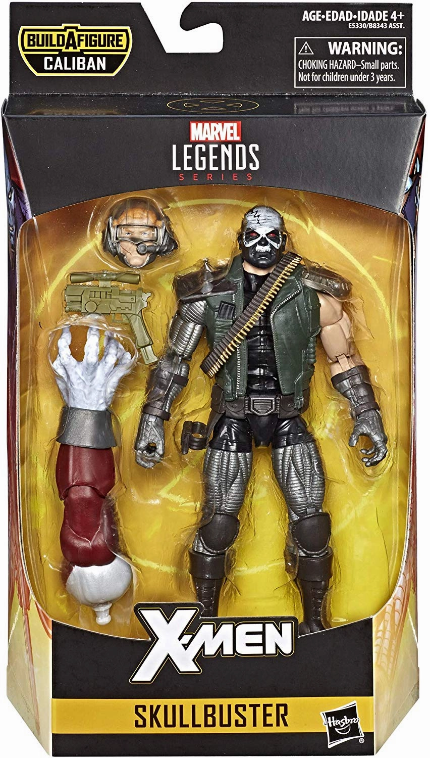 Marvel Legends X-Men Series Skullbuster Caliban BAF DC Comics