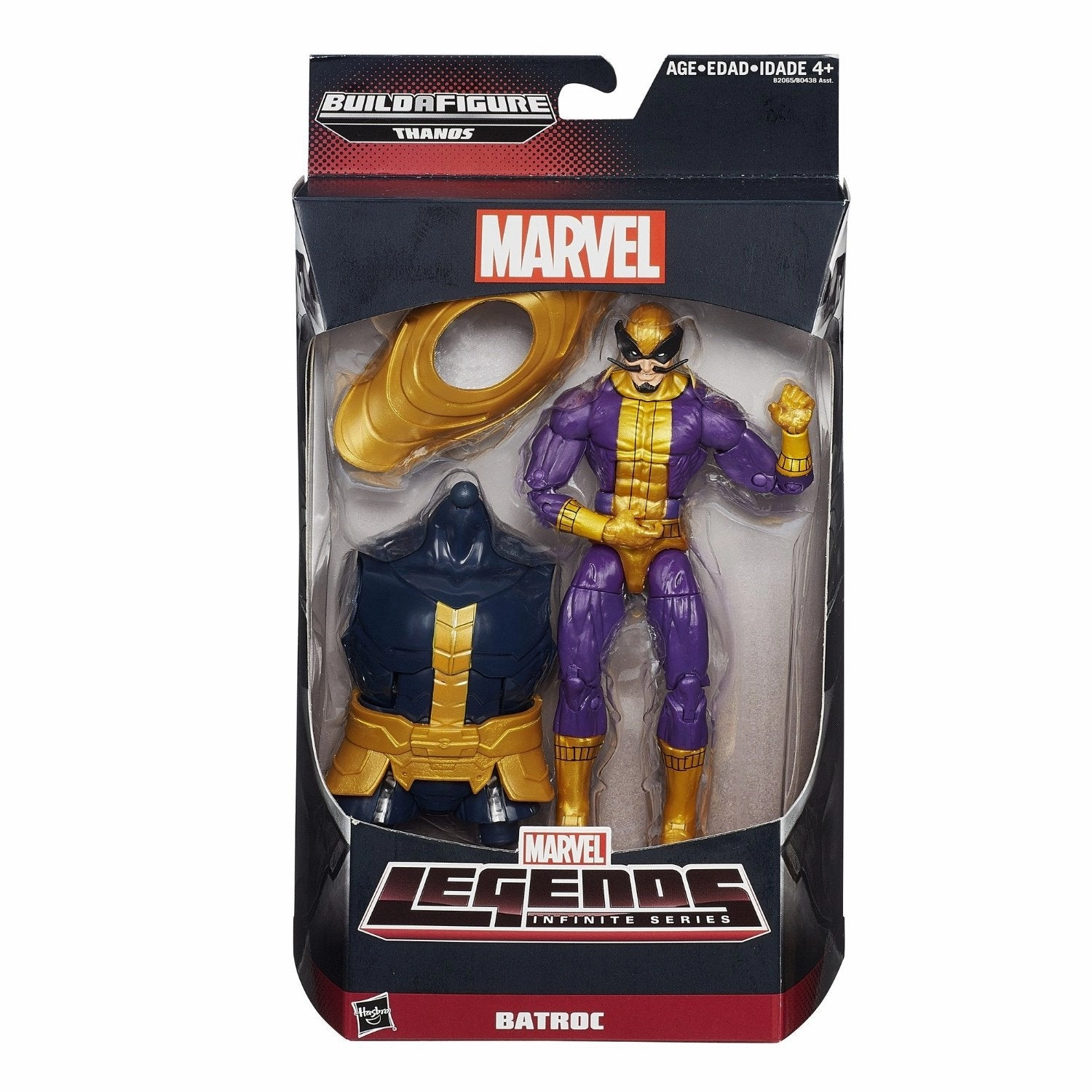 Trending Now Marvel Legends Infinite Series Batroc 6 Inches Action Figure BAF Thanos
